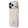 Etui Karl Lagerfeld IML KL Script Logo   MagSafe do iPhone 17 Pro różowy
